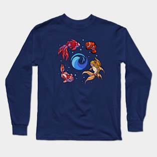 Happy fishes Long Sleeve T-Shirt